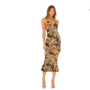 Norma Kamali Slip Fishtail Dress